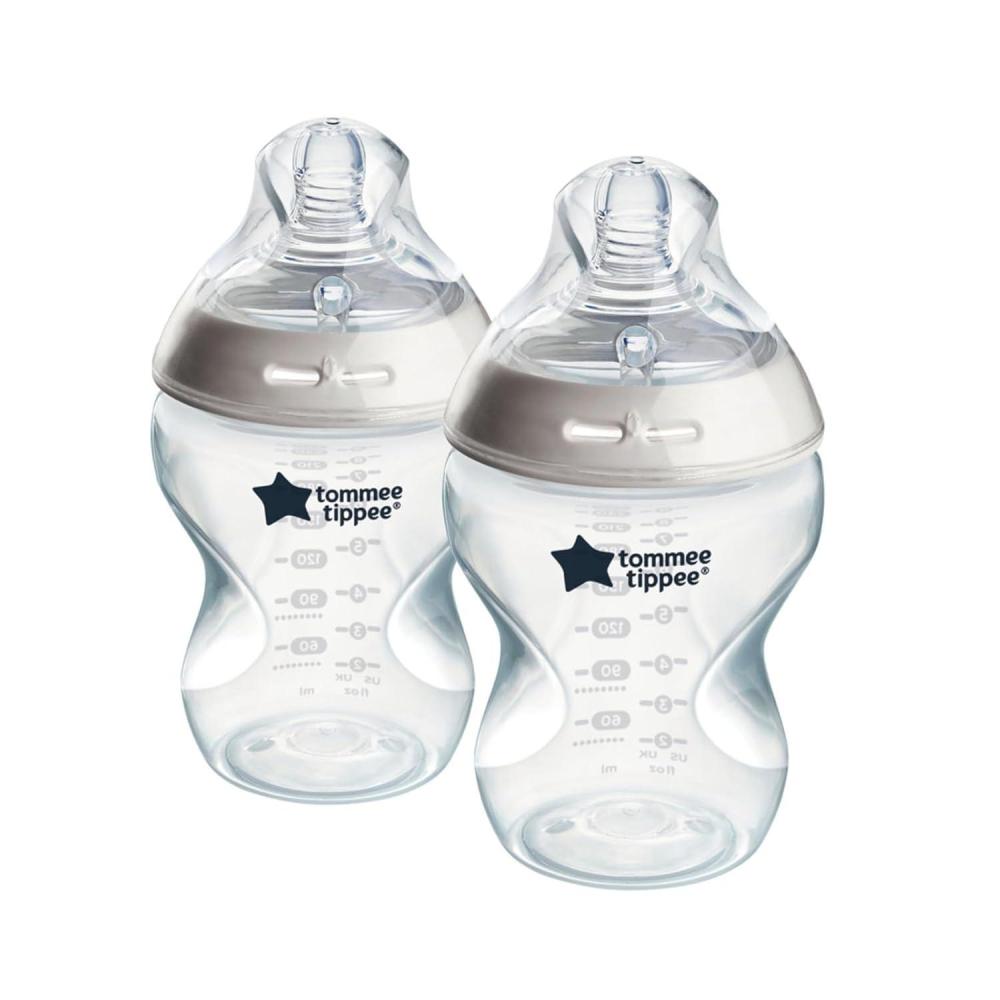 image:imageTommee Tippee Natural Start AntiColic 9 oz BPA Free Baby Bottles 0 Months Slow Flow BreastLike Nipple Self Sterilizing Designed for Seamless Transition Between Bottle amp Breast FiestaPack of 6Muted
