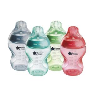 image:imageTommee Tippee Natural Start AntiColic 9 oz BPA Free Baby Bottles 0 Months Slow Flow BreastLike Nipple Self Sterilizing Designed for Seamless Transition Between Bottle amp Breast FiestaPack of 6Brights