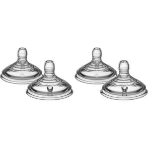 image:imageTommee Tippee Natural Start Baby Bottle Nipples BreastLike For A Natural Latch AntiColic Valve Soft Silicone Fast Flow 6 Months Pack of 22 Count Pack of 2