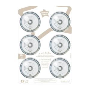 image:imageTommee Tippee Natural Start Baby Bottle Nipples BreastLike for A Natural Latch AntiColic Valve Soft Silicone Slow Flow 0 Months Pack of 26 Count Pack of 1