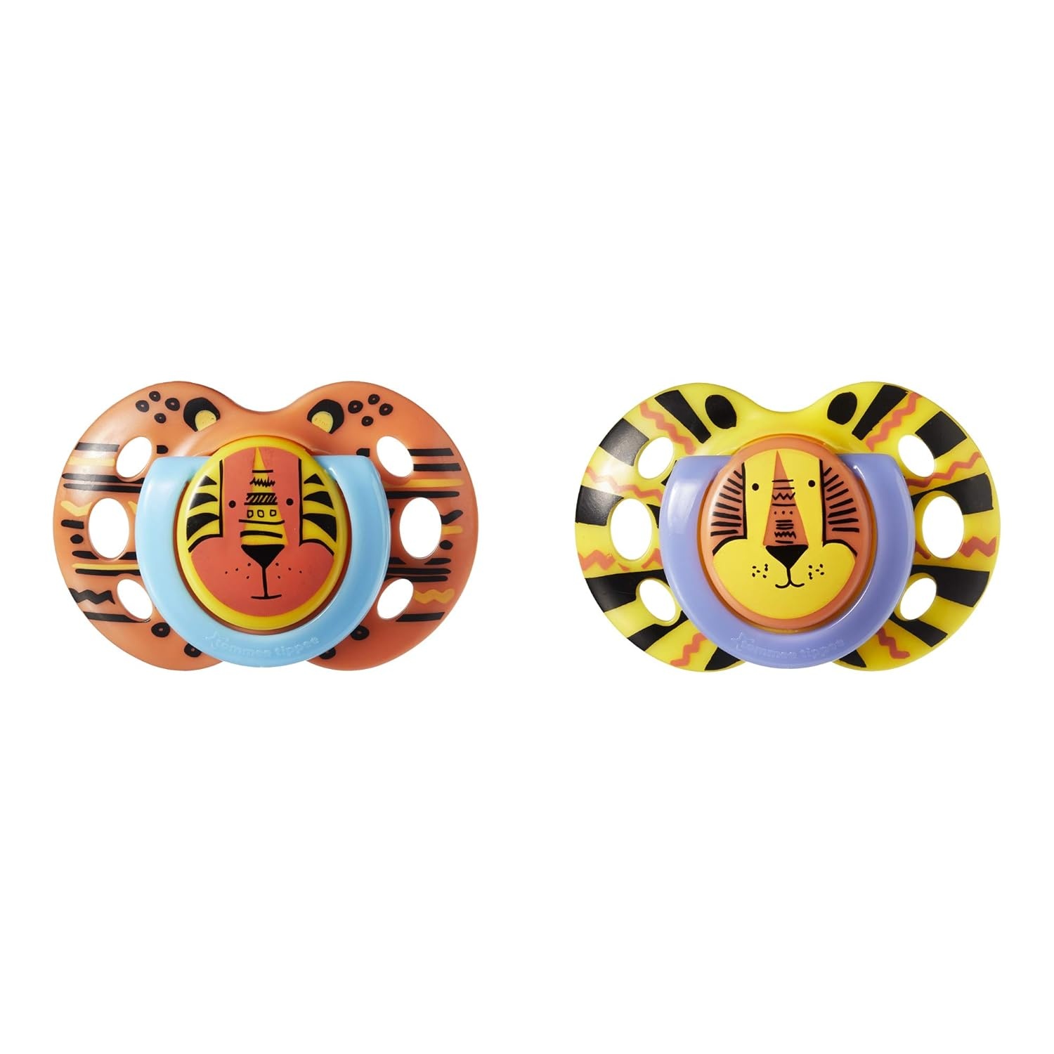 image:imageTommee Tippee Fun Style Pacifier 1836 Months Symmetrical Baglet BPAFree Binkies Colors And Designs May Vary Pack of 2
