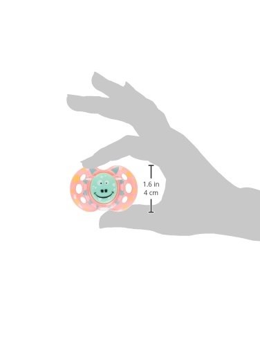 image:imageTommee Tippee Fun Style Pacifier 1836 Months Symmetrical Baglet BPAFree Binkies Colors And Designs May Vary Pack of 2