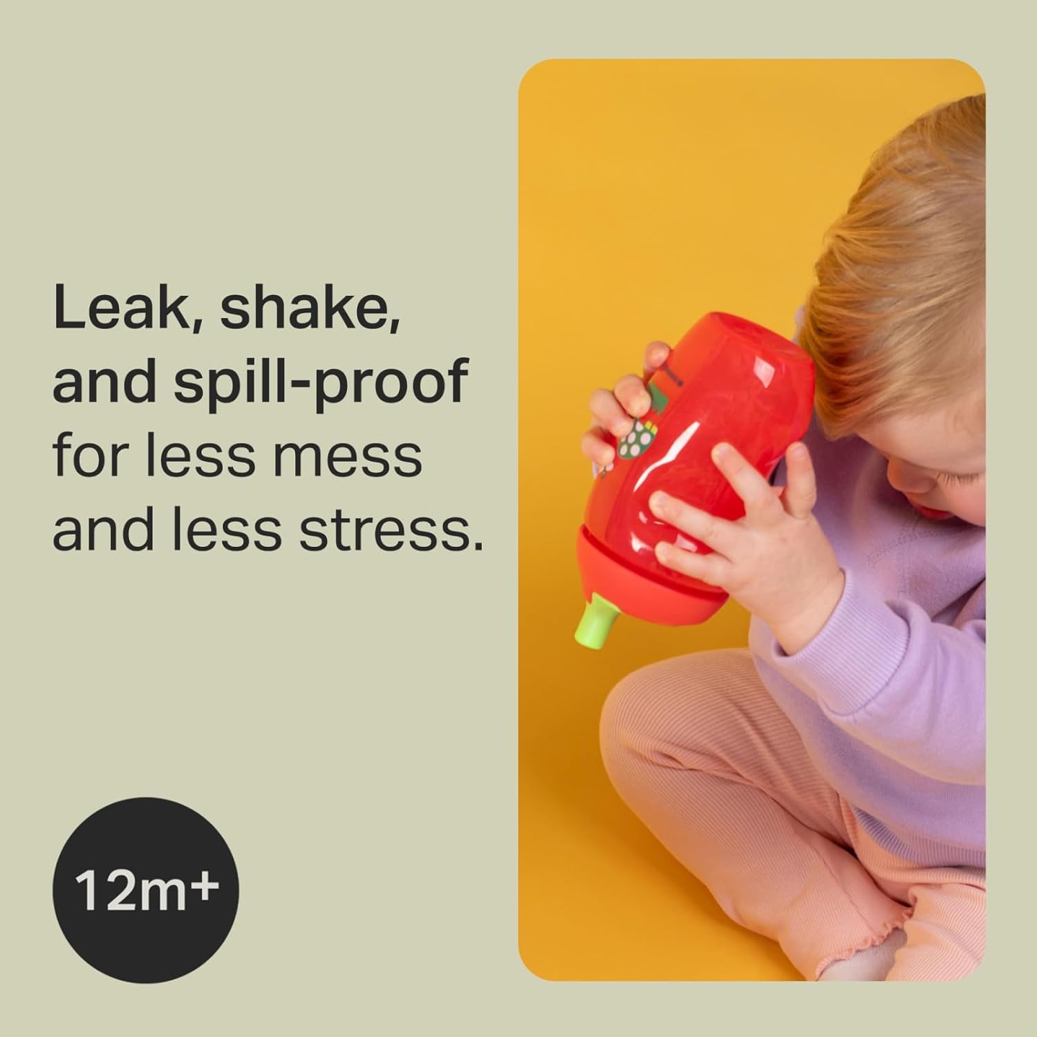 image:imageTommee Tippee Sporty Bottle 10oz Sippy Cups for Toddlers 13 SpillProof Bite Resistant Spout Easy to Hold Design BPA Free Pack of 3 Pink Red and OrangePurple Red and Orange Pack of 6