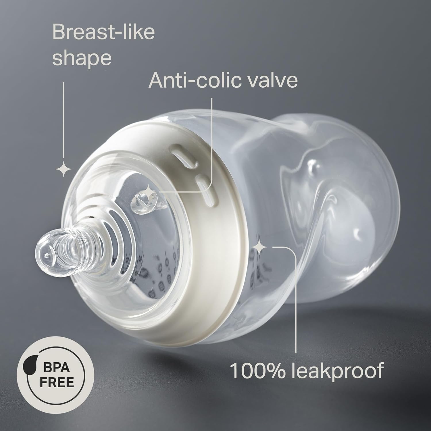 image:imageTommee Tippee Natural Start AntiColic 5 oz BPA Free Baby Bottle Newborn 0 months Slow Flow BreastLike Nipple SelfSterilizing Designed for Seamless Transition Between Bottle amp Breast Pack of 1Pink Purple Pack of 2