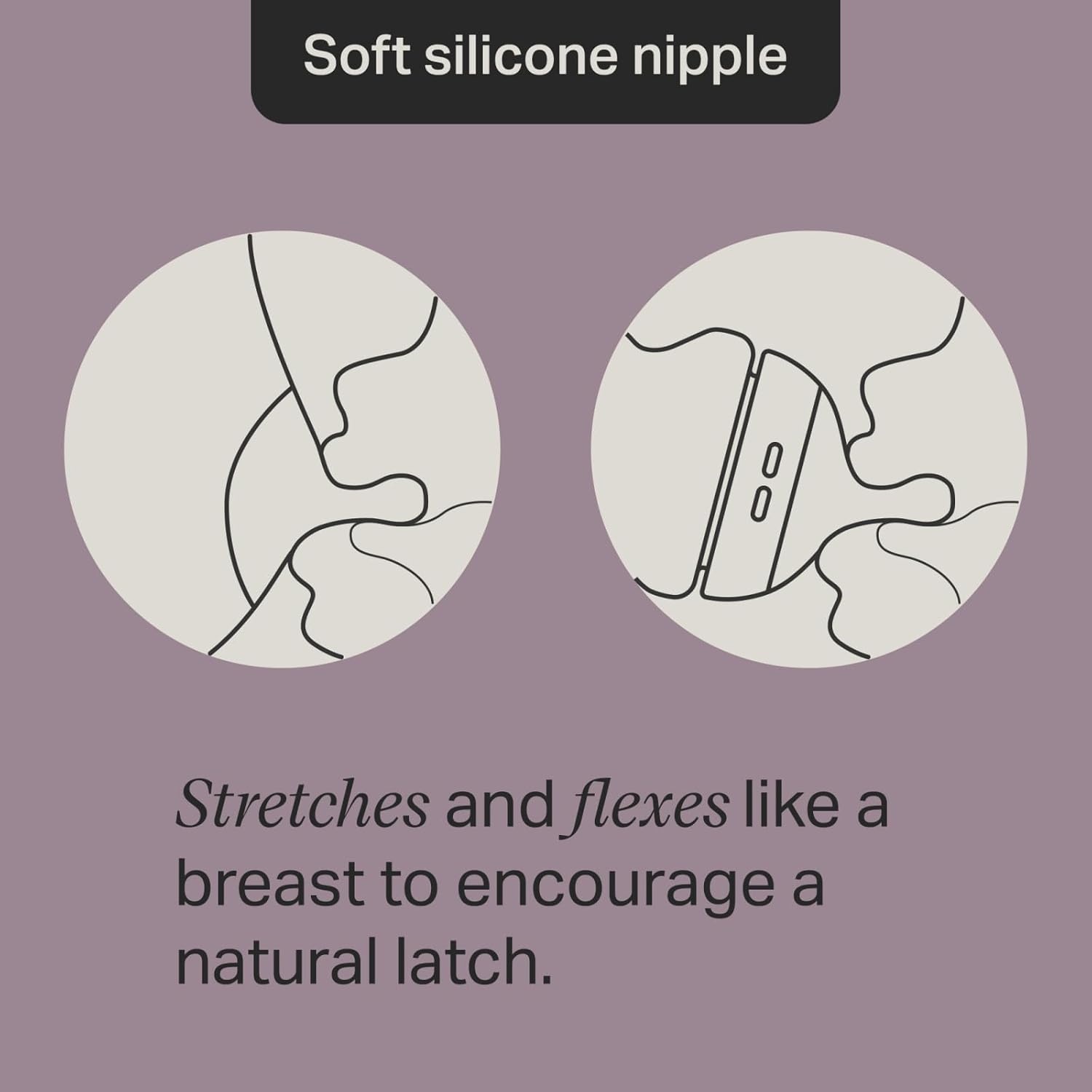 image:imageTommee Tippee Natural Start AntiColic 5 oz BPA Free Baby Bottle Newborn 0 months Slow Flow BreastLike Nipple SelfSterilizing Designed for Seamless Transition Between Bottle amp Breast Pack of 1Clear Pack of 2